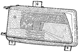 Фара VAN WEZEL 4912942