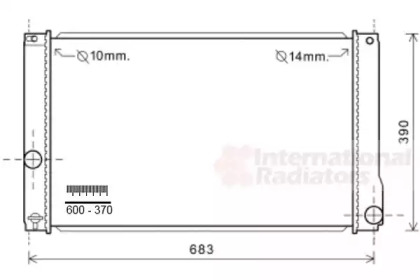 Теплообменник VAN WEZEL 53002608