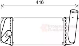 Теплообменник VAN WEZEL 53004668