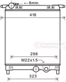 Теплообменник VAN WEZEL 58002325