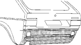 Задняя стенка VAN WEZEL 5810.35