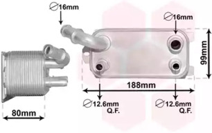 Теплообменник VAN WEZEL 59003170