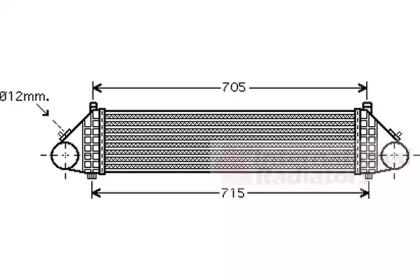 Теплообменник VAN WEZEL 59004164