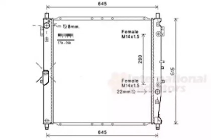 Теплообменник VAN WEZEL 81002119