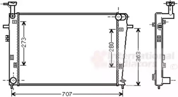 Теплообменник VAN WEZEL 82002275