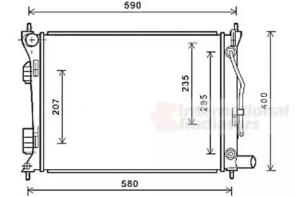 Теплообменник VAN WEZEL 82002276