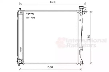 Теплообменник VAN WEZEL 82002284