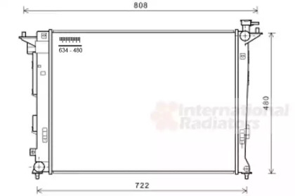 Теплообменник VAN WEZEL 82002285