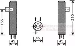 Осушитель VAN WEZEL 8200D157