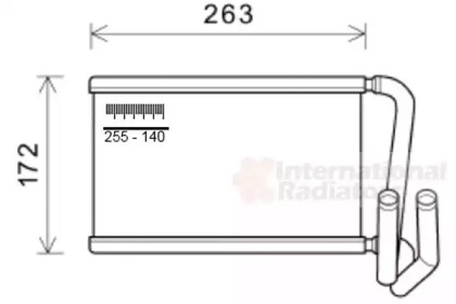 Теплообменник VAN WEZEL 83006169