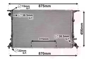 Теплообменник VAN WEZEL 03002290