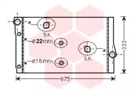 Теплообменник VAN WEZEL 06002410