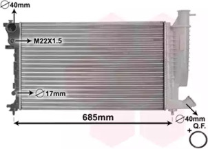 Теплообменник VAN WEZEL 09002157