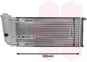 Теплообменник VAN WEZEL 17002097