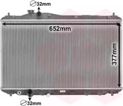 Теплообменник VAN WEZEL 25002701