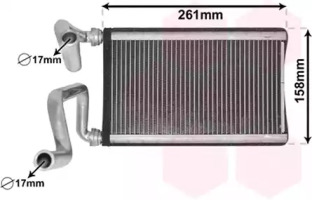 Теплообменник VAN WEZEL 25006294