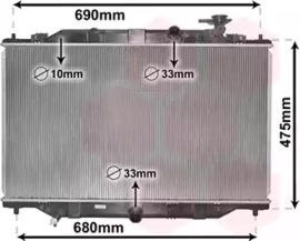 Теплообменник VAN WEZEL 27002272