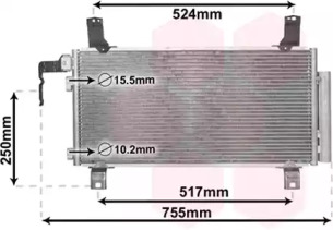 Конденсатор VAN WEZEL 27005158