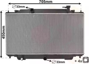 Теплообменник VAN WEZEL 27012703