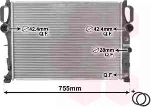 Теплообменник VAN WEZEL 30002341