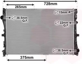 Теплообменник VAN WEZEL 30012702