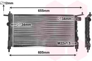 Теплообменник VAN WEZEL 37002183