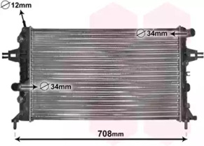 Теплообменник VAN WEZEL 37002254