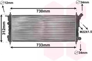 Теплообменник VAN WEZEL 37002263