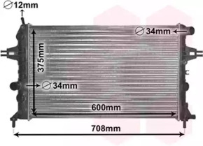 Теплообменник VAN WEZEL 37002296