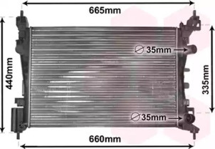 Теплообменник VAN WEZEL 37002408