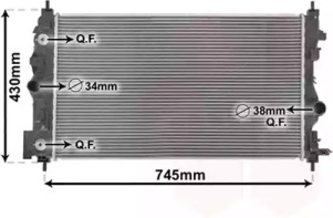 Теплообменник VAN WEZEL 37002547