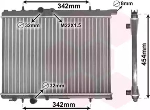 Теплообменник VAN WEZEL 40002190