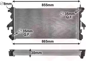 Теплообменник VAN WEZEL 40002310