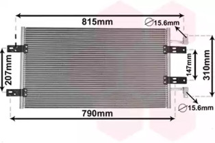 Конденсатор VAN WEZEL 43005451