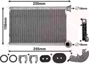 Теплообменник VAN WEZEL 43006551