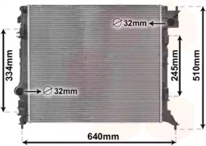 Теплообменник VAN WEZEL 43012701