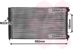 Теплообменник VAN WEZEL 58002099