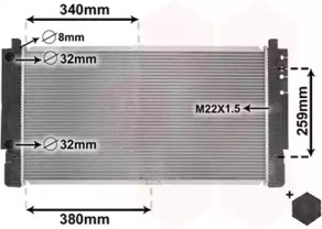 Теплообменник VAN WEZEL 58002149