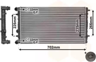 Теплообменник VAN WEZEL 58002174