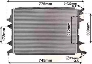 Теплообменник VAN WEZEL 58002370