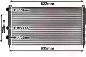 Теплообменник VAN WEZEL 76002003