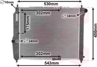 Теплообменник VAN WEZEL 81002066