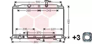 Теплообменник VAN WEZEL 82002177