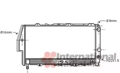 Теплообменник VAN WEZEL 03002049