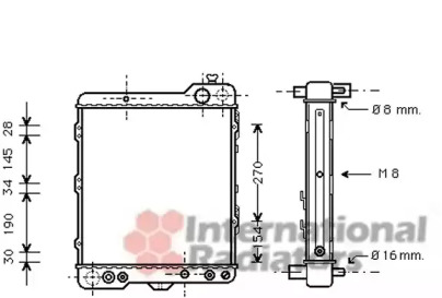 Теплообменник VAN WEZEL 03002060