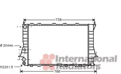 Теплообменник VAN WEZEL 03002077