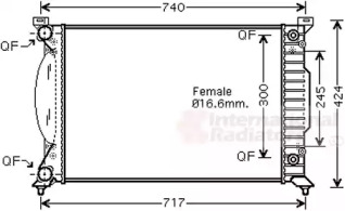 Теплообменник VAN WEZEL 03002202