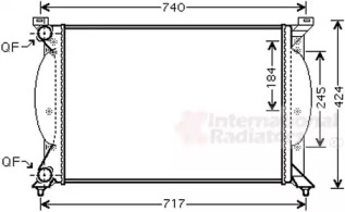 Теплообменник VAN WEZEL 03002240