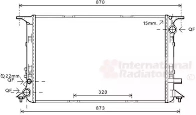 Теплообменник VAN WEZEL 03002328