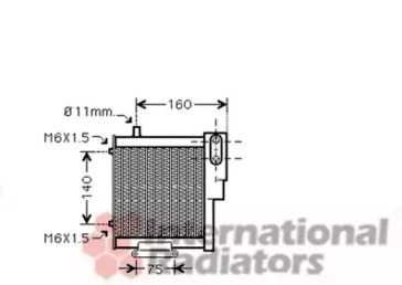 Теплообменник VAN WEZEL 03003265